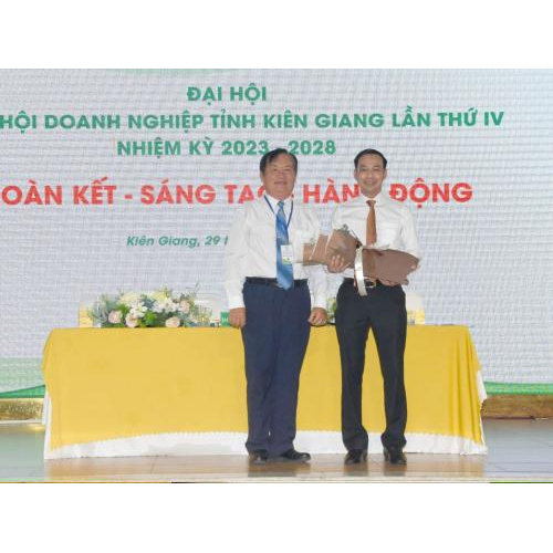 Hiệp Hội Doanh Nghiệp Tỉnh Kiên Giang Tổ Chức Đại Hội Lần Thứ IV, Nhiệm Kỳ 2023-2028.